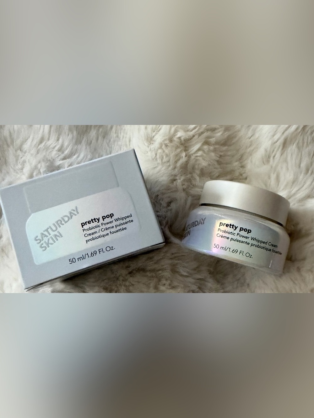New Pretty Pop Probiotic Power Whipped Cream - White